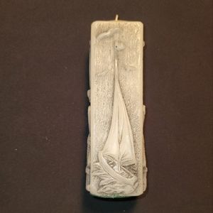 Vintage candle -  70's Solvang  Ca.